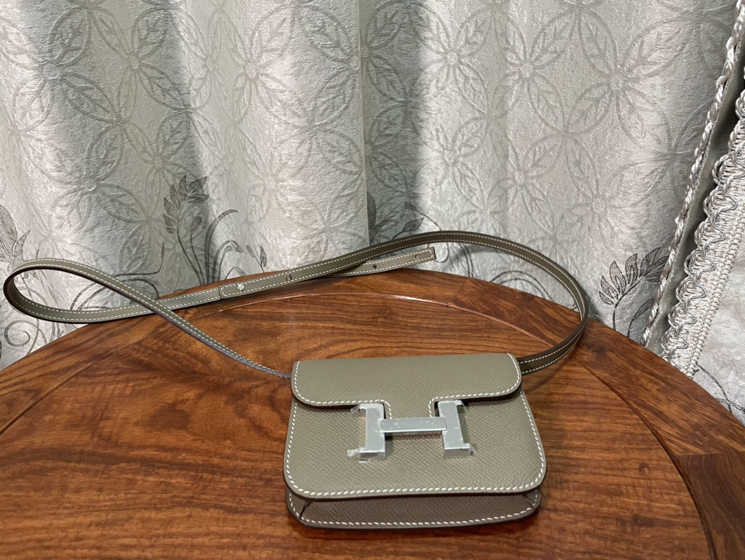 에르메스 콘스탄스백 미니 에토프 은장